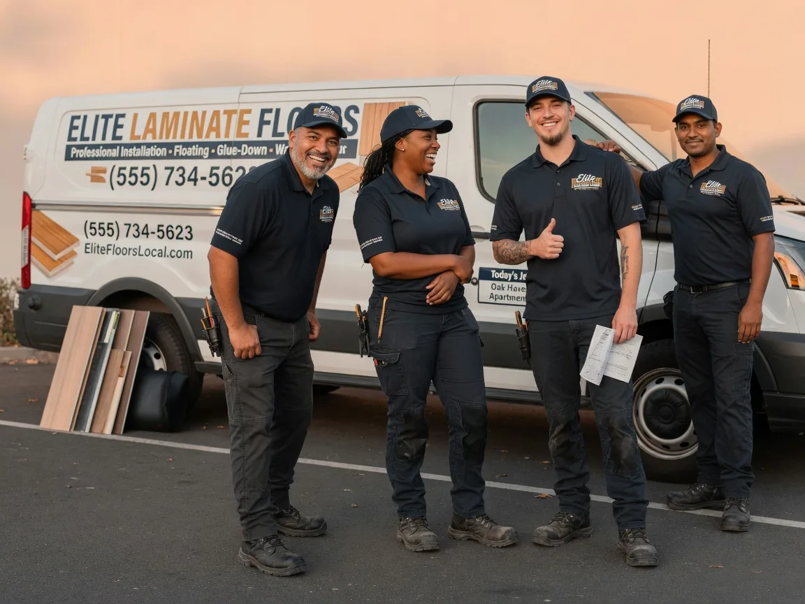 Laminate flooring installation company in Schaller, IA